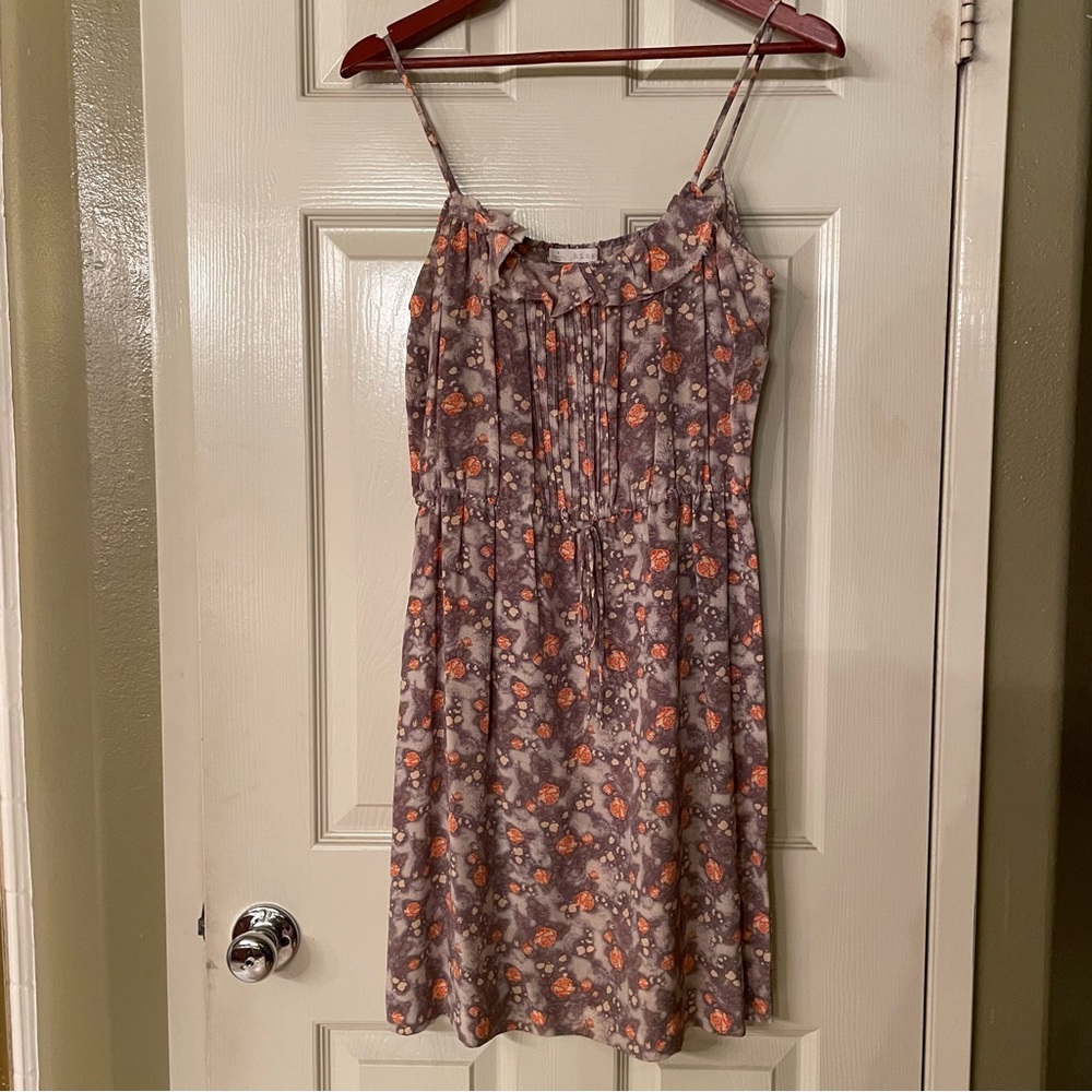 Hinge Silk Dress, size S